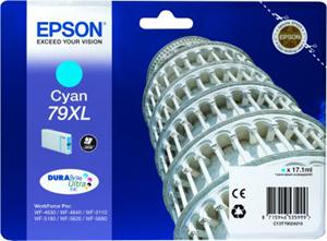 Billede af Cyan blækpatron - Epson 79XL - 17,1 ml hos Printerpatroner.dk